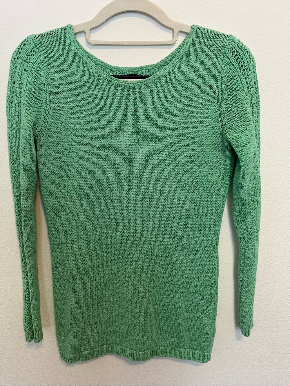 Rachel Zoe Lightweight Scoopneck Sweater in Mint